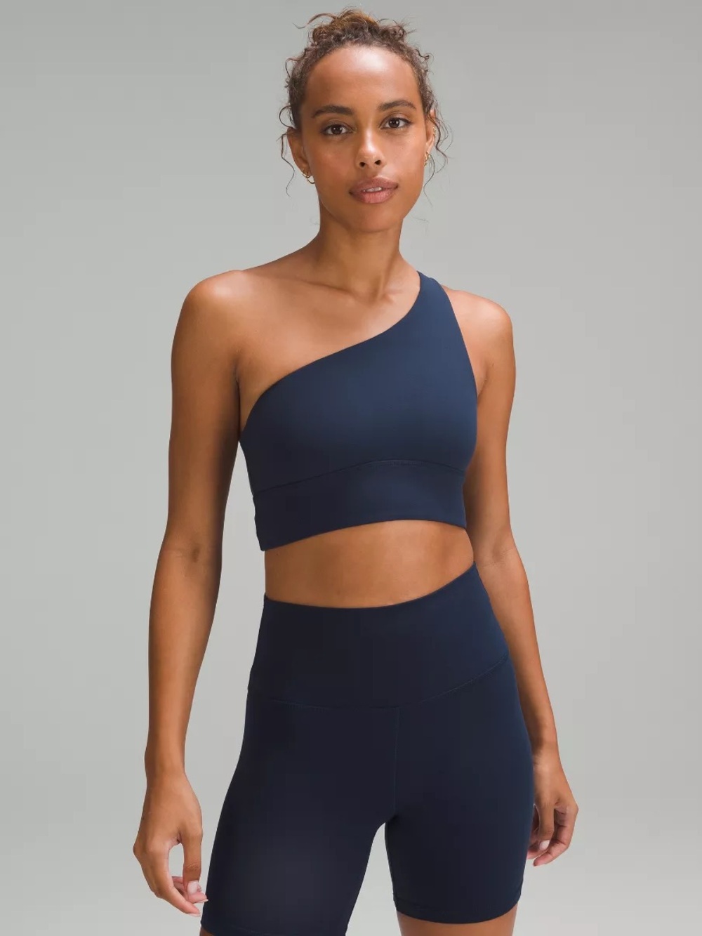AllFenix One-Shoulder Crop Tank